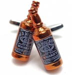 SPINKI MANKIETOWE BUTELKA WHISKY JD PREZENT