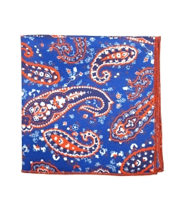Poszetka Jedwabna w paisley do marynarki garnituru